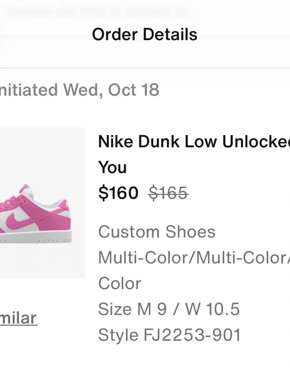 Nike Dunks Low Sneakers - custom made - women’s 10.5 / mens 9